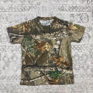 Ranger T Shirt Realtree Hunting Camo Crew Short Sleeve Tee Youth Size Large